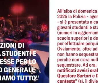 Magazzino 47, “all’alba perquisizioni della Polizia”