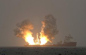 Cina: razzo vettore Gravity-1 lanciato dal mare