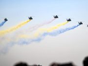 Cina: giornata pubblica dell’esposizione degli elicotteri a Tianjin