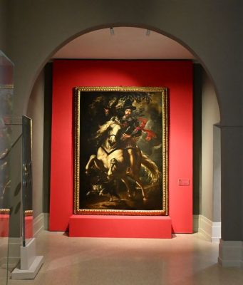 Il ritratto di Giovan Carlo Doria a cavallo in mostra a Brescia