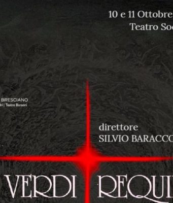 Requiem di Verdi al Sociale nel weekend