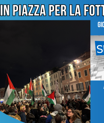 Sette&Mezzo da piazza Duomo, “tutti in piazza per la Flottilla”