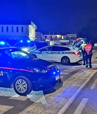 Rezzato, controlli nella notte: 6 patenti ritirate per alcol e droga
