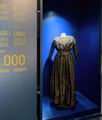 Al Museo del Risorgimento di Brescia l’abito di Anita Garibaldi