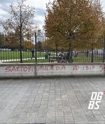 L’insulto al Questore sul muro del Parco. La condanna bipartisan