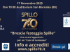 Lunedì la festa per i 70 anni di Spillo Altobelli. Diretta su Èlive