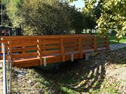 Tre nuove passerelle pedonali nei parchi di Brescia