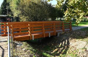 Tre nuove passerelle pedonali nei parchi di Brescia