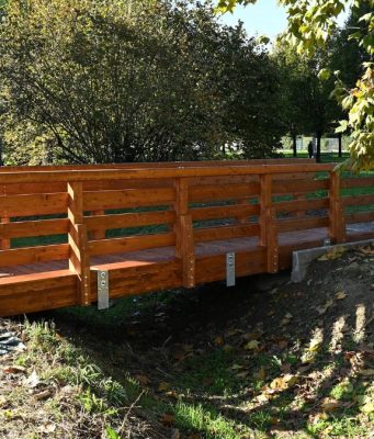 Tre nuove passerelle pedonali nei parchi di Brescia
