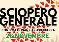 Sciopero Generale: fermi trasporti, sanità, lavoratori pubblici