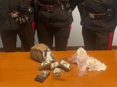 Castenedolo: giovane arrestato con 360 grammi di hashish