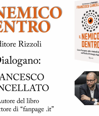 “Il nemico dentro”, Cancellato e Del Bono oggi alla Libreria Ferrata