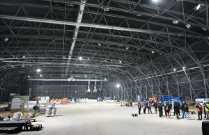 Sanpolino, lo sprint finale: indoor all’85%, centro olimpico all’80%