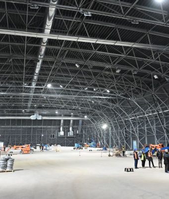 Sanpolino, lo sprint finale: indoor all’85%, centro olimpico all’80%