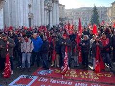 Sciopero, Brescia in corteo contro la manovra del Governo