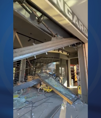 Spaccata in via Crotte: colpito il negozio Mingardi, rubate e-bike