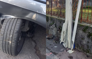 Villanuova, 18enne senza patente si schianta contro un palo