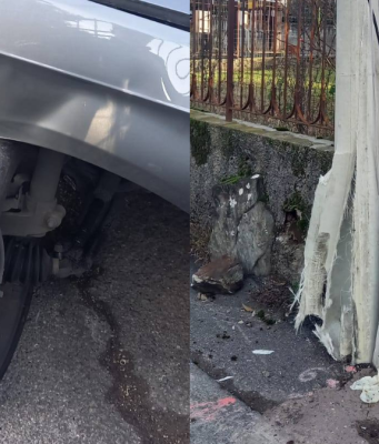 Villanuova, 18enne senza patente si schianta contro un palo