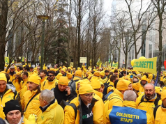 Coldiretti in piazza a Strasburgo per fermare l’accordo Ue-Mercosur