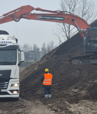 Ex cave Rocca, iniziata la rimozione dei rifiuti: via ai lavori a Fiesse
