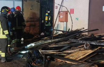 Incendio al centro commerciale Salò 2: due feriti lievi. Il video