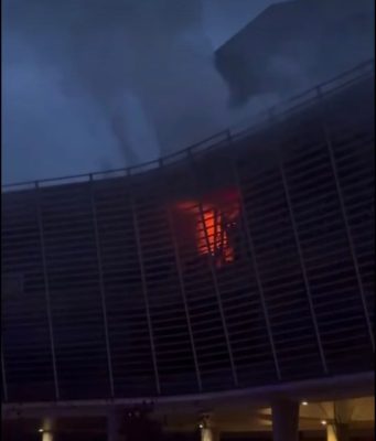 Incendio al Palazzo Futura di via Triumplina, 49enne in ospedale