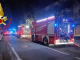 Incendio nella notte in via Buffalora, evacuati quattro appartamenti