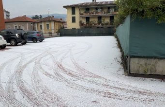 Prima spolverata” di bianco sulla città
