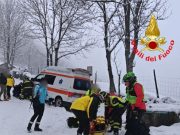 Si infortuna sul sentiero a Vezza, 37enne trasportato a valle