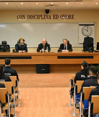 Dal sogno alla divisa: 244 giovani iniziano il corso di Polizia