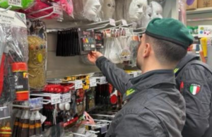 Carnevale sicuro, la GdF sequestra quasi 700 mila articoli
