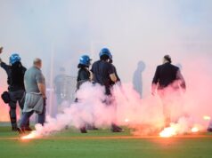Fumogeni al Rigamonti, Daspo a due ultras dell’Union Brescia