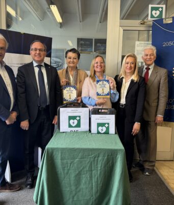 Dae per Scuola Bottega, l’omaggio del Rotary Brescia Nord