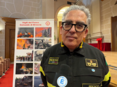 L’87° dei Vigili del Fuoco: “pensare Brescia come ad una regione”