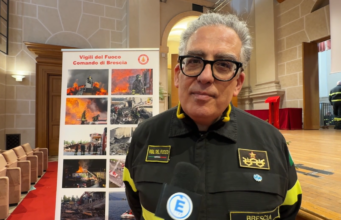 L’87° dei Vigili del Fuoco: “pensare Brescia come ad una regione”