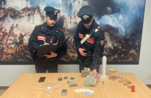 Nascondeva cocaina, hashish e marijuana: 41enne arrestato