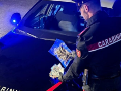 Scoperto a spacciare, scalcia contro i carabinieri e tenta la fuga