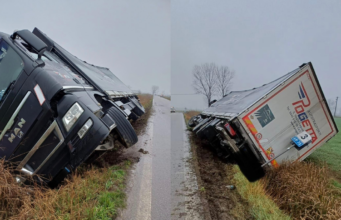 Tir si ribalta sulla provinciale, la strada rimarrà chiusa per 8 ore