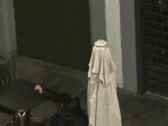 Espleta bisogni in strada, come i cani. Succede alla Pallata