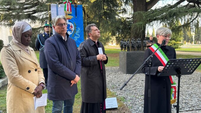 Al Vantiniano la cerimonia per le vittime del covid