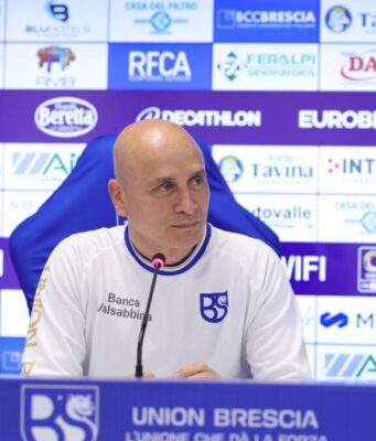 Union Brescia, Corini scuote la squadra: “Serve una reazione”