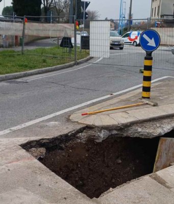 Fuga di gas in via Corsica: strada chiusa almeno fino al 13 marzo