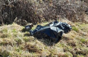 Rifiuti e sacchetti nei boschi e nei fiumi: beccati dalle fototrappole