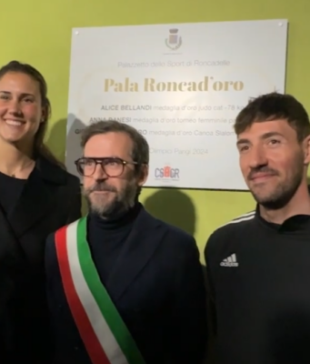 Roncadelle incorona i suoi campioni olimpici: il palazzetto diventa Pala Ronca d’Oro