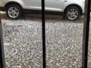Violento temporale con grandine sulla città. Al via la conta dei danni