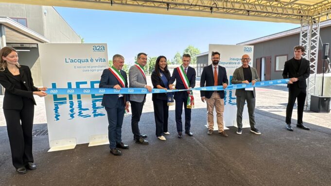 Visano, inaugurato il nuovo depuratore tecnologico da 50milioni