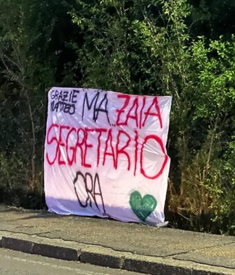 ”Grazie Matteo ma Zaia Segretario ora”