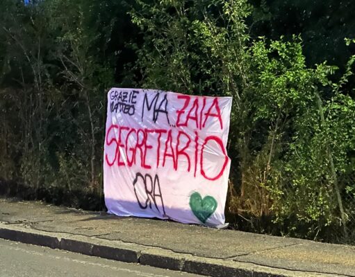 ”Grazie Matteo ma Zaia Segretario ora”