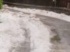Violenta grandinata in Valle Trompia: ghiaccio, interventi e frane