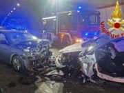 Incidente in galleria, scontro tra quattro auto: quattro persone ferite